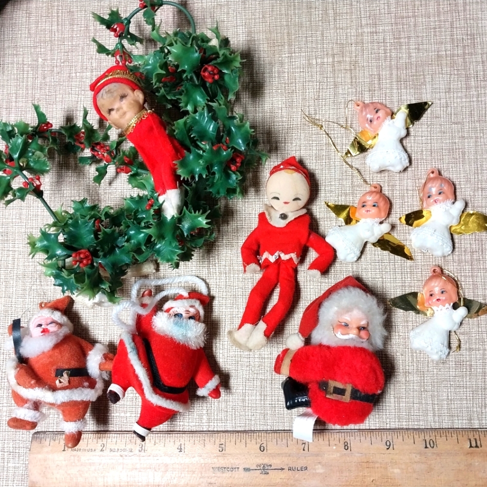 Vintage Christmas Santas and Angels